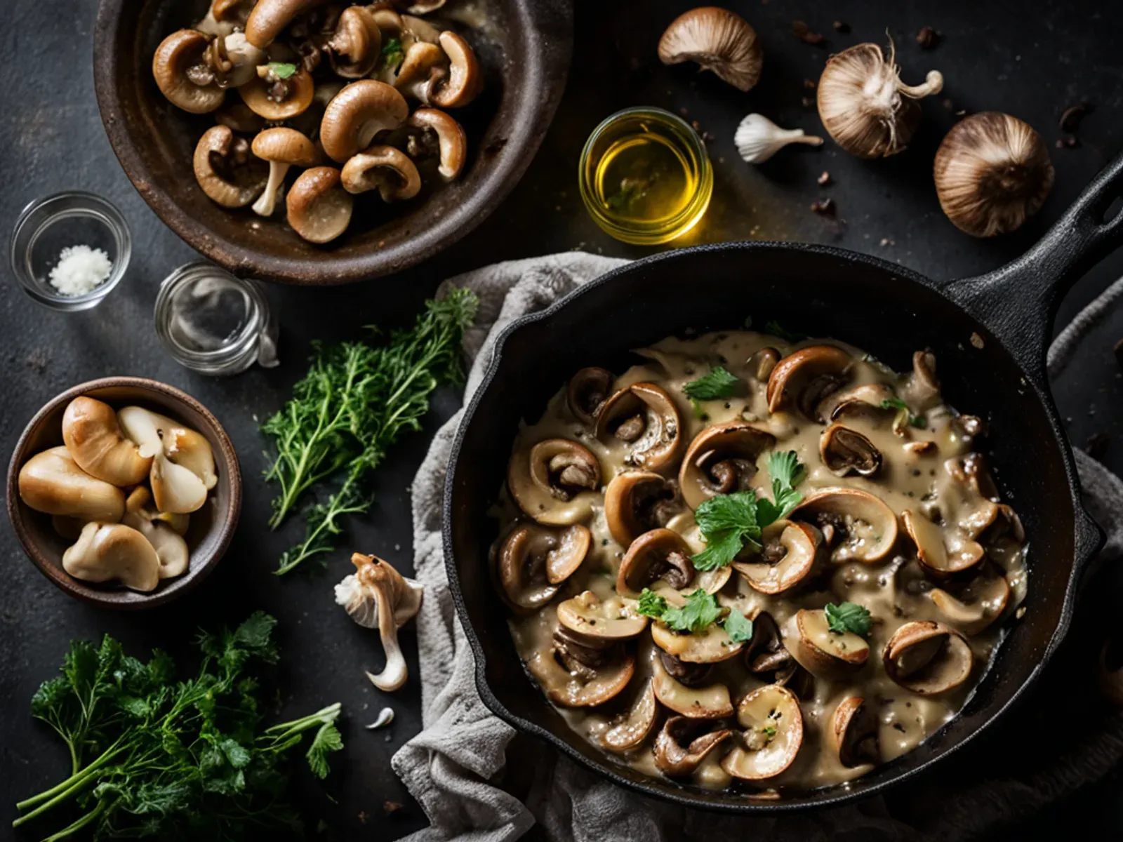 30-Minute One-Pot Vegan Mushroom Stroganoff with Creamy Dijon Sauce — Browned mushrooms, smoky paprika and a tangy Dijon-coconut sauce cook with the pasta in one pot. A cozy vegan 